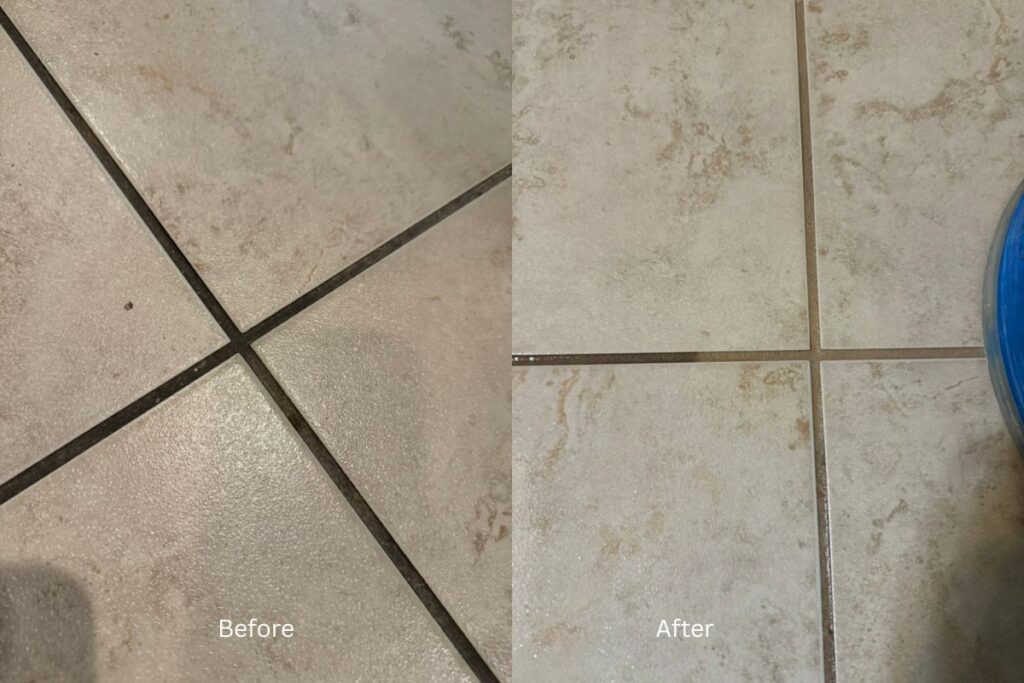 Tile and grout cleaning results in Southlake TX