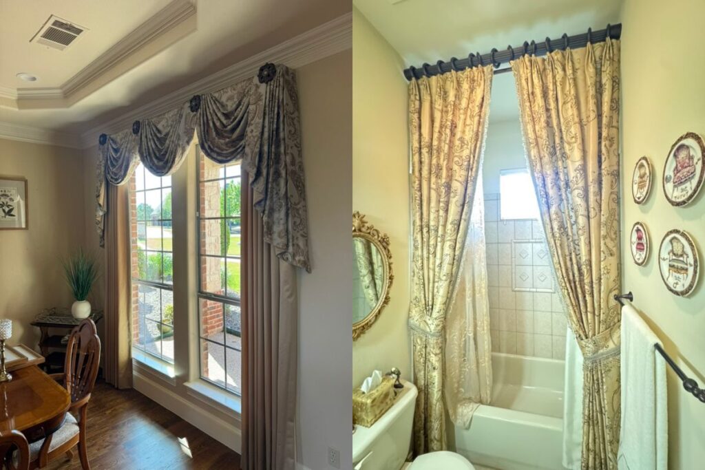 Drapery cleaning and dust removal results in Aledo TX