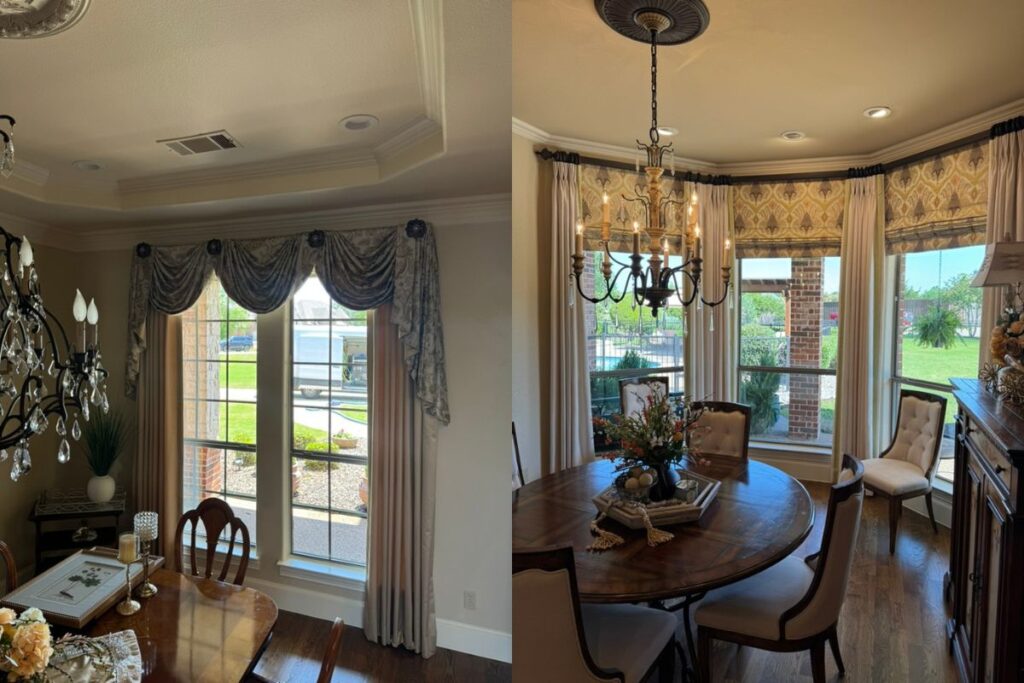 Drapery cleaning and dust removal results in Fort Worth TX