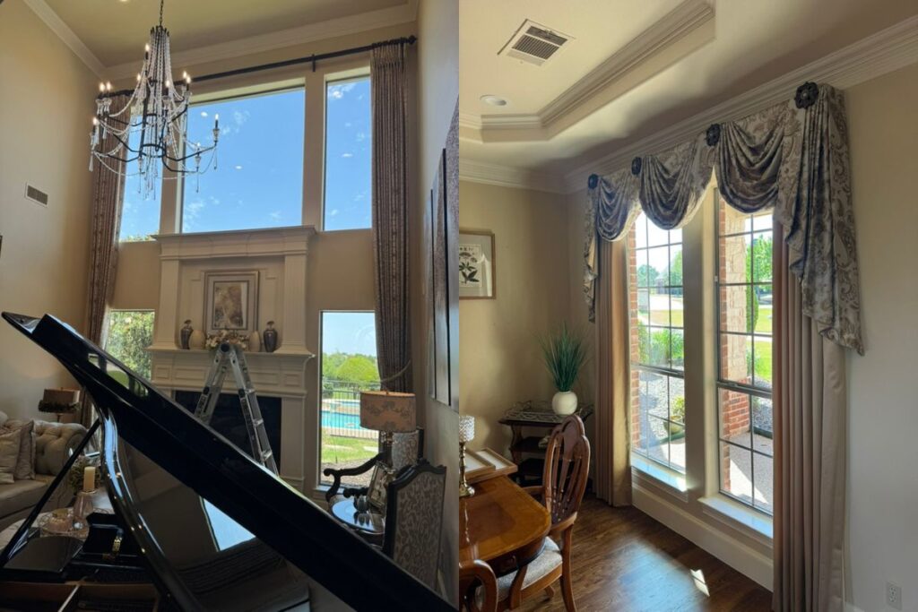 Drapery cleaning and dust removal results in Westlake TX